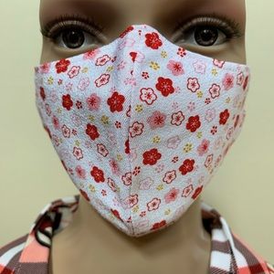 Jap. Cherry blossoms design face mask